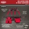 Bucket Boss Belt, Leather Hyrbid Tool Belt with Suspenders, RED, Red 55505-RD - alternate 10